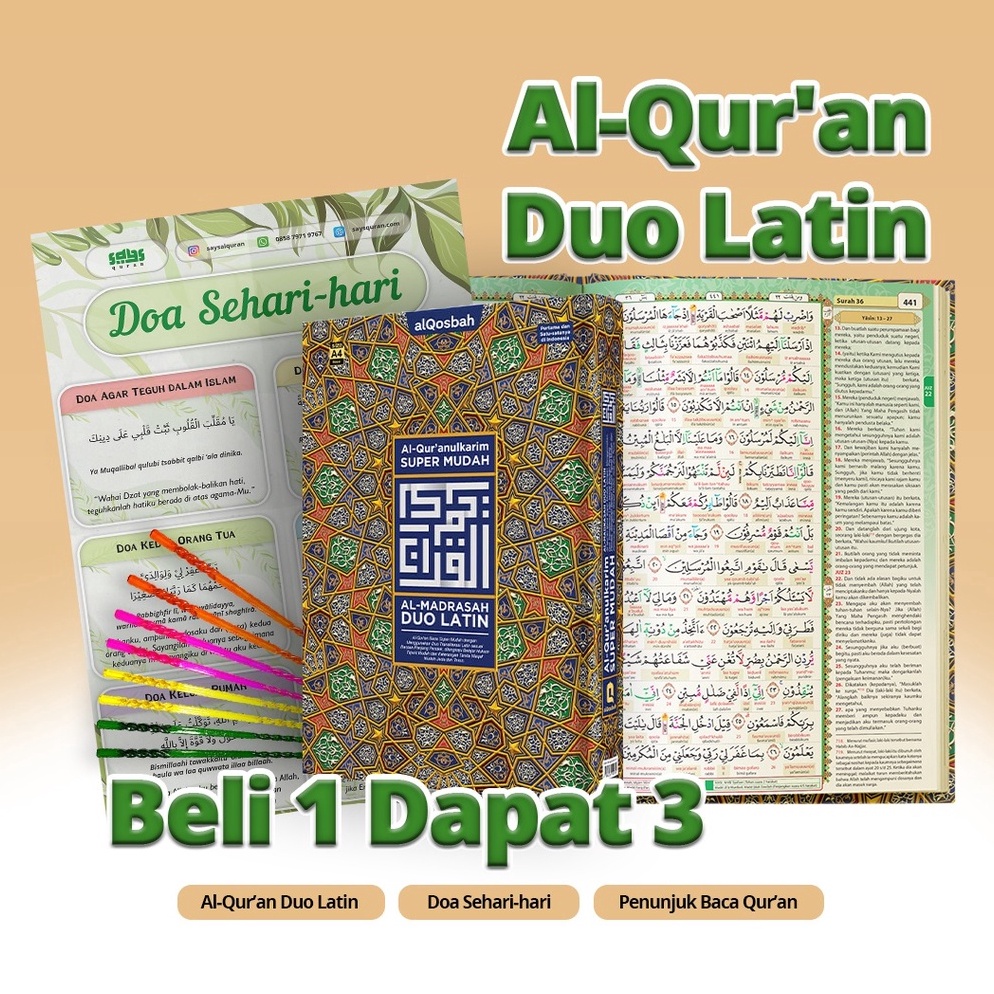 

ART X7O3 Al Quran Duo Latin Original