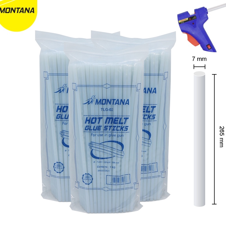 

murah MONTANA Glue Stick Refill Lem Bakar Isi Lem Tembak Montana TLG2 PAK