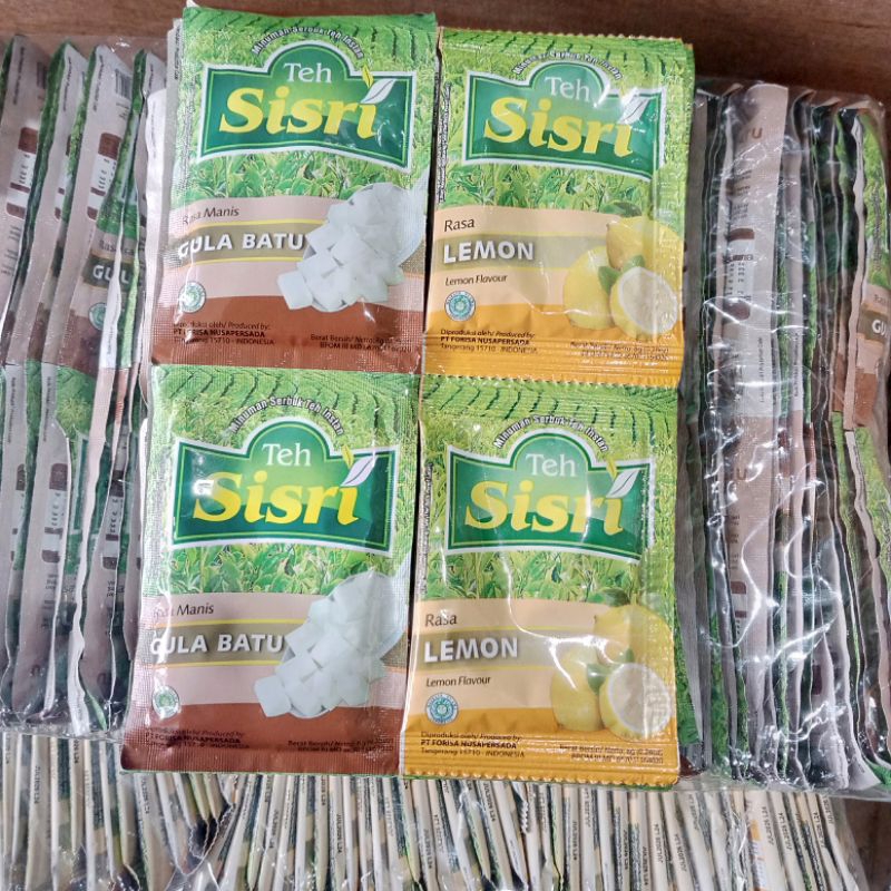 

TEH SISRI all varian - renceng isi 10saset