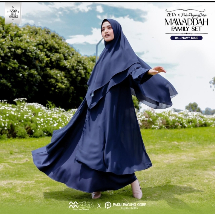50. Gamis Dewasa / Mawaddah by Zeta Outfit