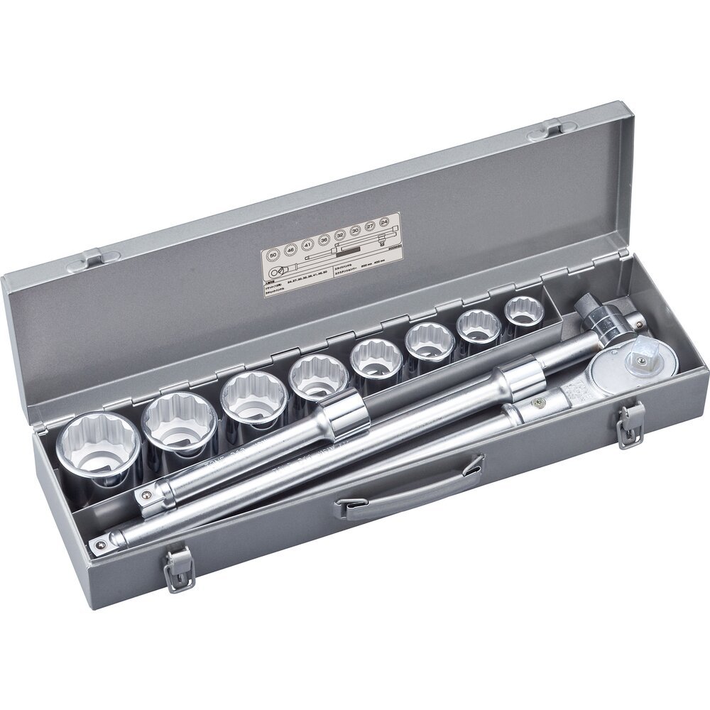 TONE Socket Wrench Sq. Dr. 19.0 mm 12 PT Set 12 Pcs 200MISO