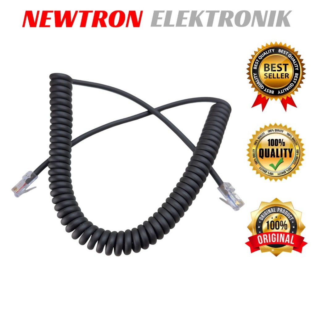 Kabel Mic Rig ICOM IC2300 IC2200 IC-2300 IC-2200 IC 2300H Kabel Ptt Handmic Microphone HM133V