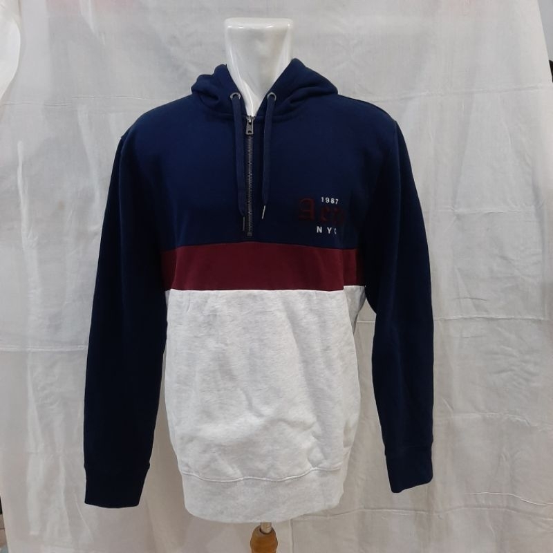 Hoodie aeropostale (half zipper)