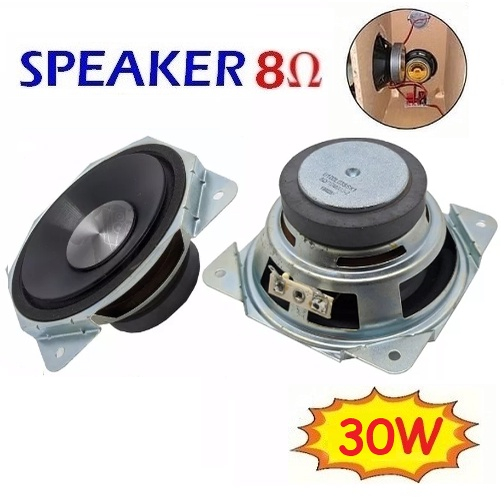 Speaker 4Inch Full Range Audio Speaker HI-FI 8 Ohm 30Watt Premium