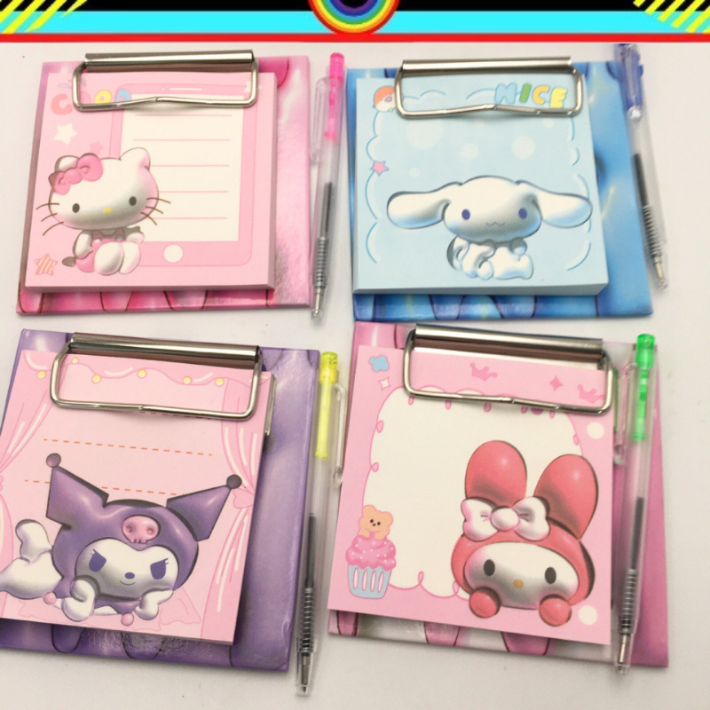 

STICKY NOTES PAPAN MINI BINDER NOTES BOOK | STICKY NOTE SANRIO | STICKY NOTE CAPYBARA | CAPIBARA | CAPI BALA | STICKY NOTE LABUBU | RABUBU | KUROMI | MELODY | POMPOMPURIN | CINAMORROL | HELLO KITTY | BUKU CATATAN LUCU | BINDER NOTES | STATIONERY | ALAT TU