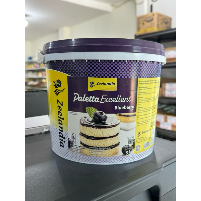 

Zeelandia paletta excellent blueberry 5Kg