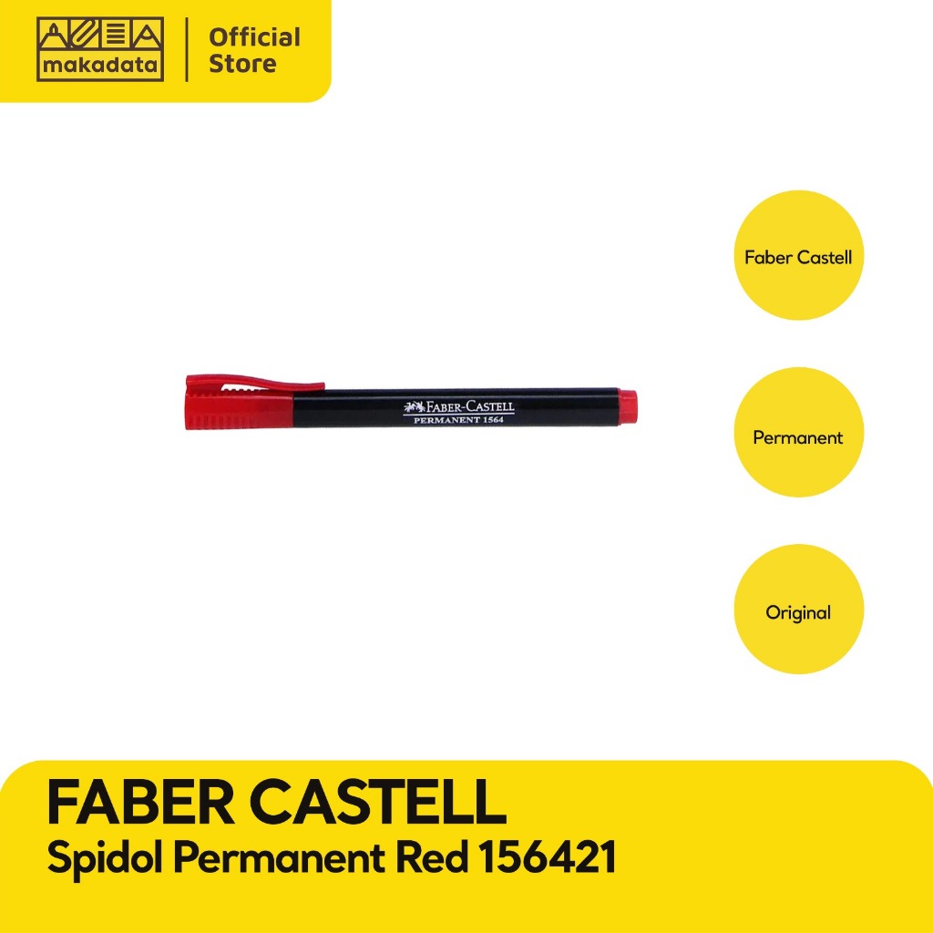 

SPIDOL WARNA/ SPIDOL PERMANENT FABER CASTELL (1 PCS) MURAH