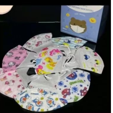 Masker Duckbil Anak Y&B Care Mix Isi 50pcs