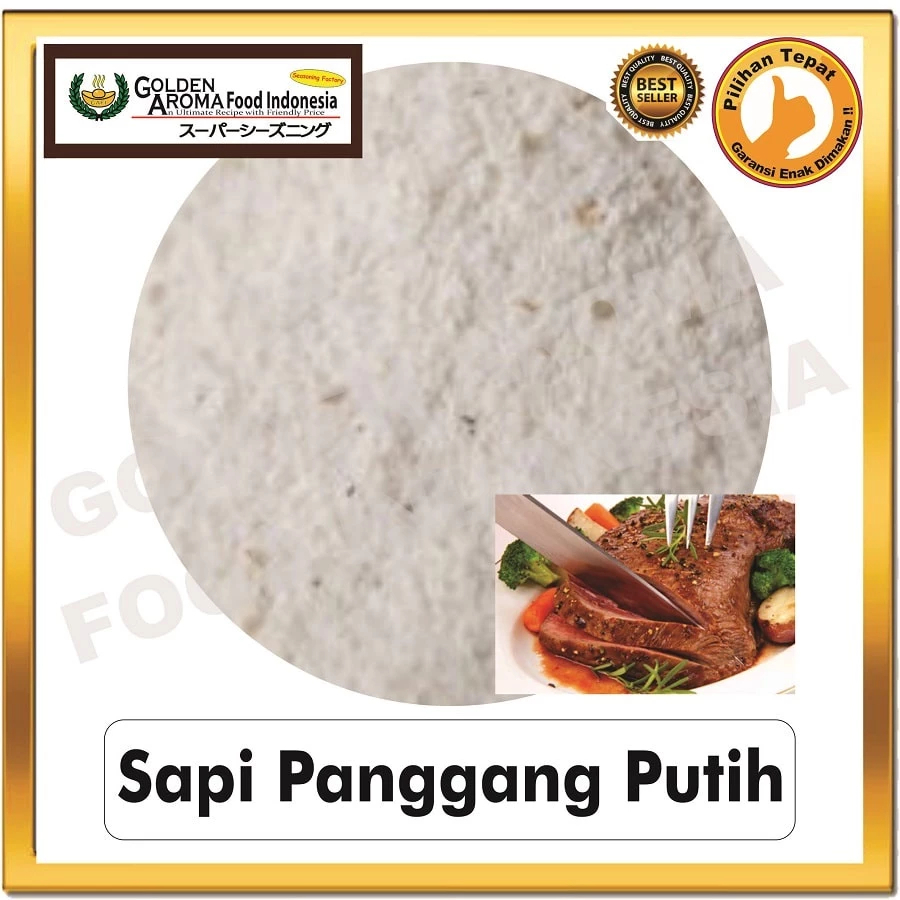 

Bumbu Tabur Rasa Sapi Panggang, Jual Bubuk Tabur Sapi Panggang Murah Enak Aman Terbaik GAFI Powder