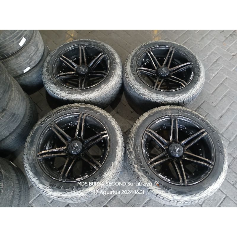 velg bekas original ssw r20x10 h6x139 et15 + ban accelera 285 50 r20