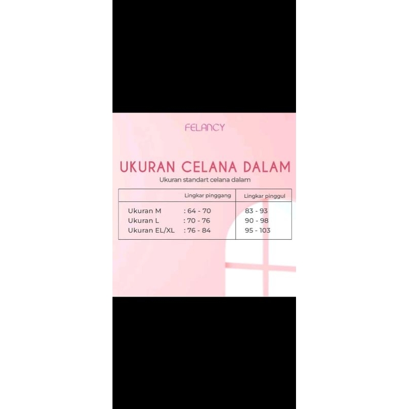 celana dalam felancy