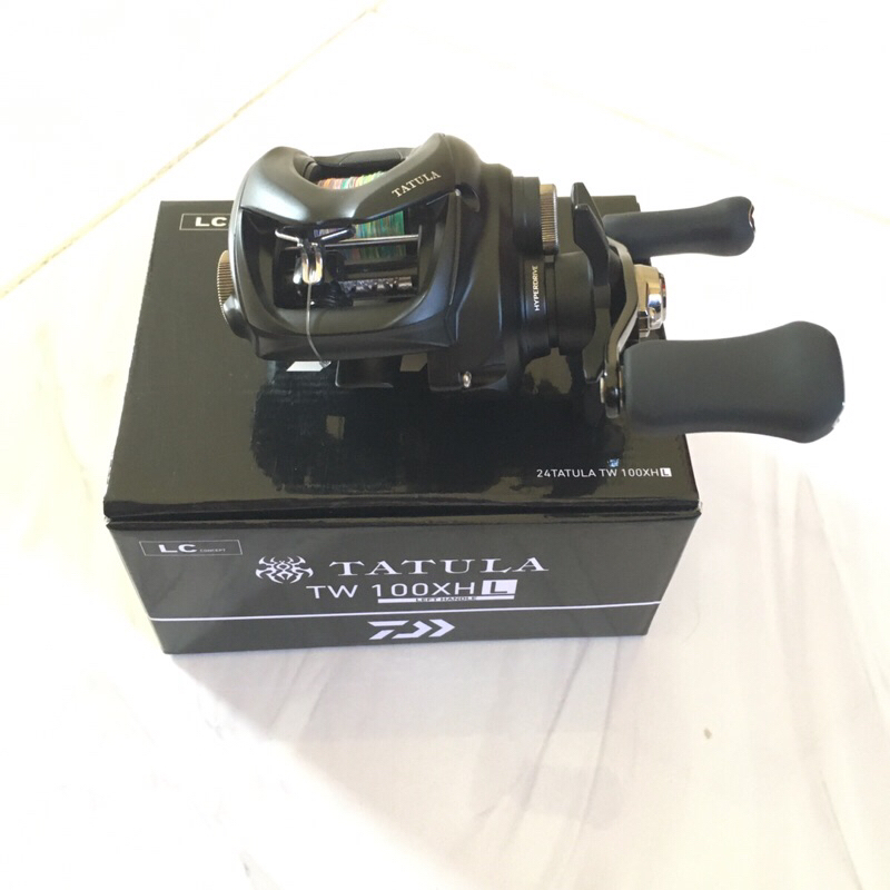 Daiwa 2024 Tatula TW 100 Baitcasting BC Reel Pancing + Joran Jack's Vision Black Jack GS 2-6 Lbs BC