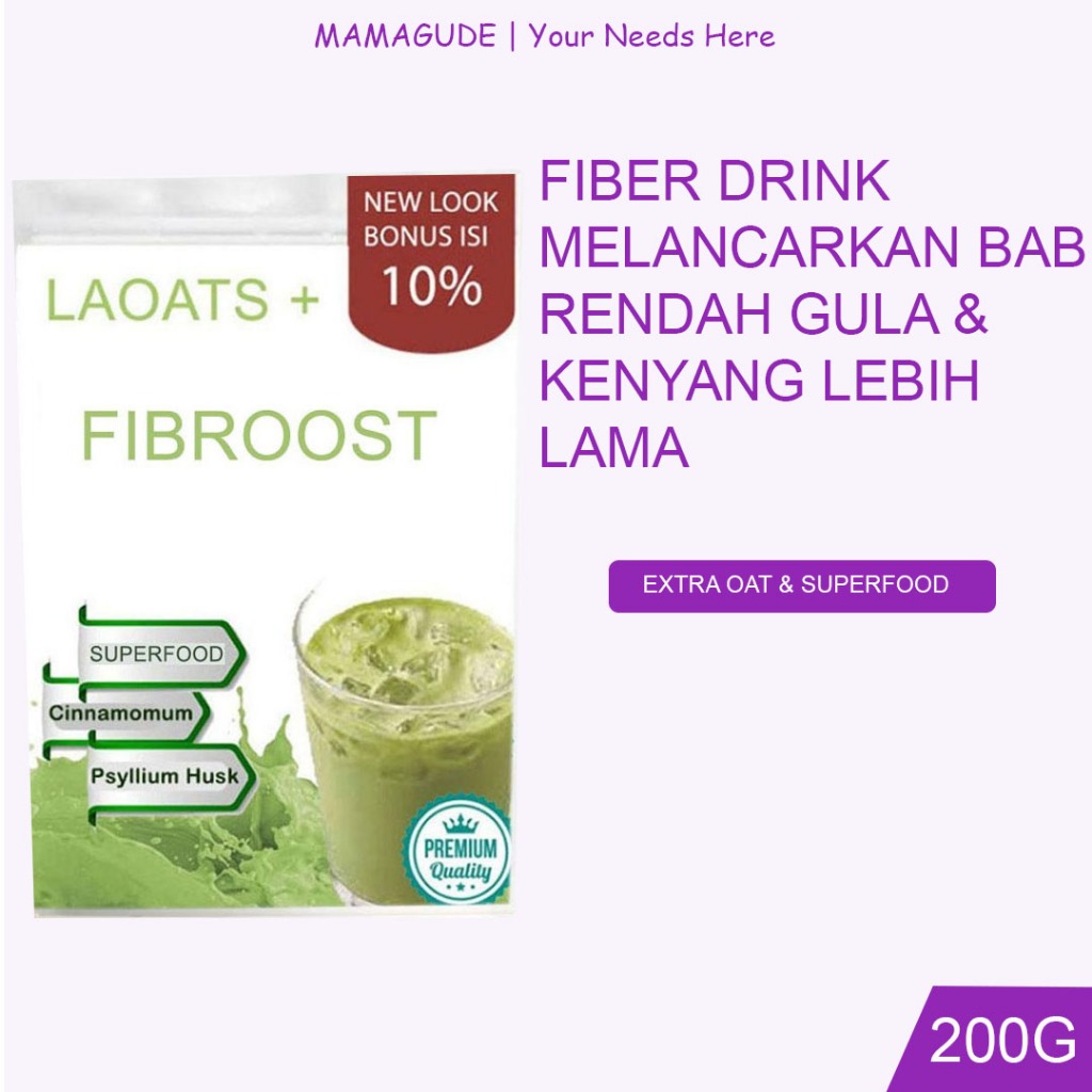 

Fiber Drink Laoats (200g)