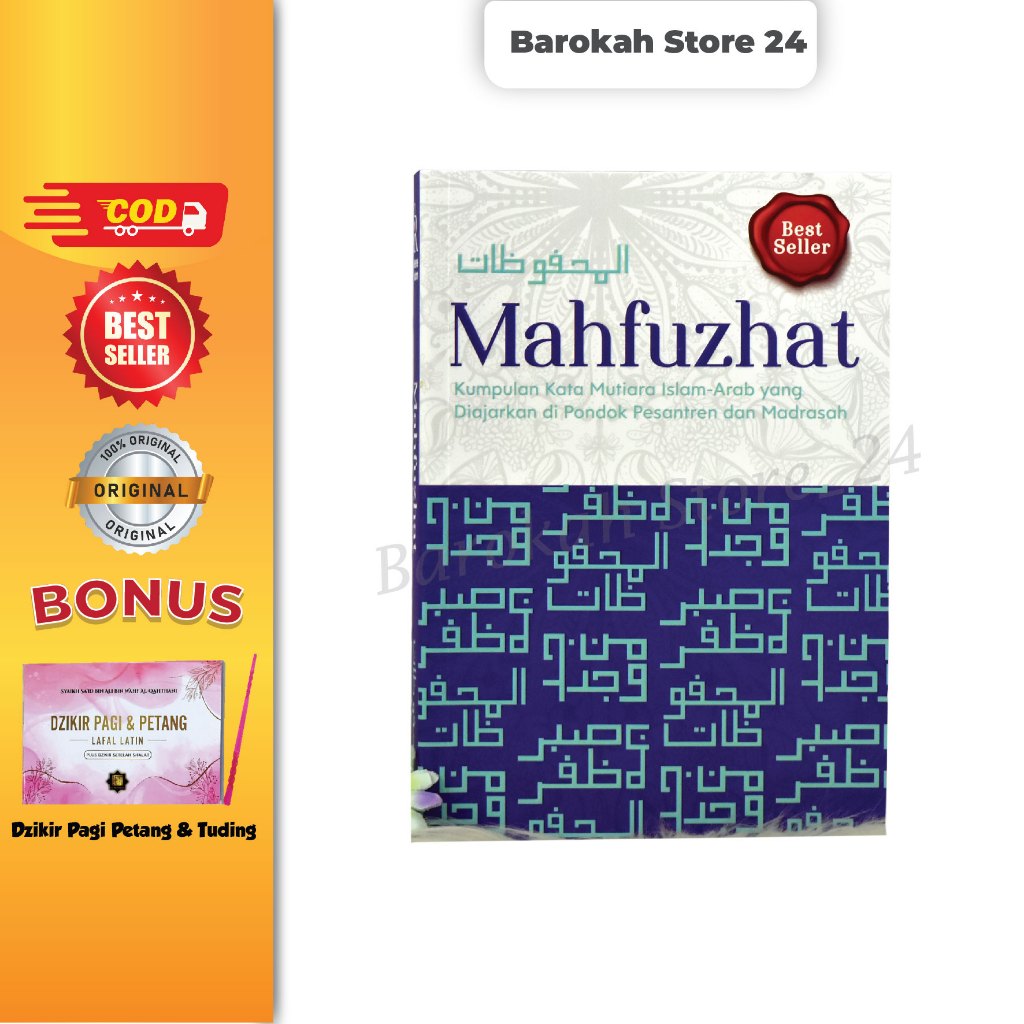 COD- Buku Mahfuzhat - Turos Pustaka, Buku Kata Mutiara Islami, Buku Mahfudzot Lengkap, Buku Motivasi