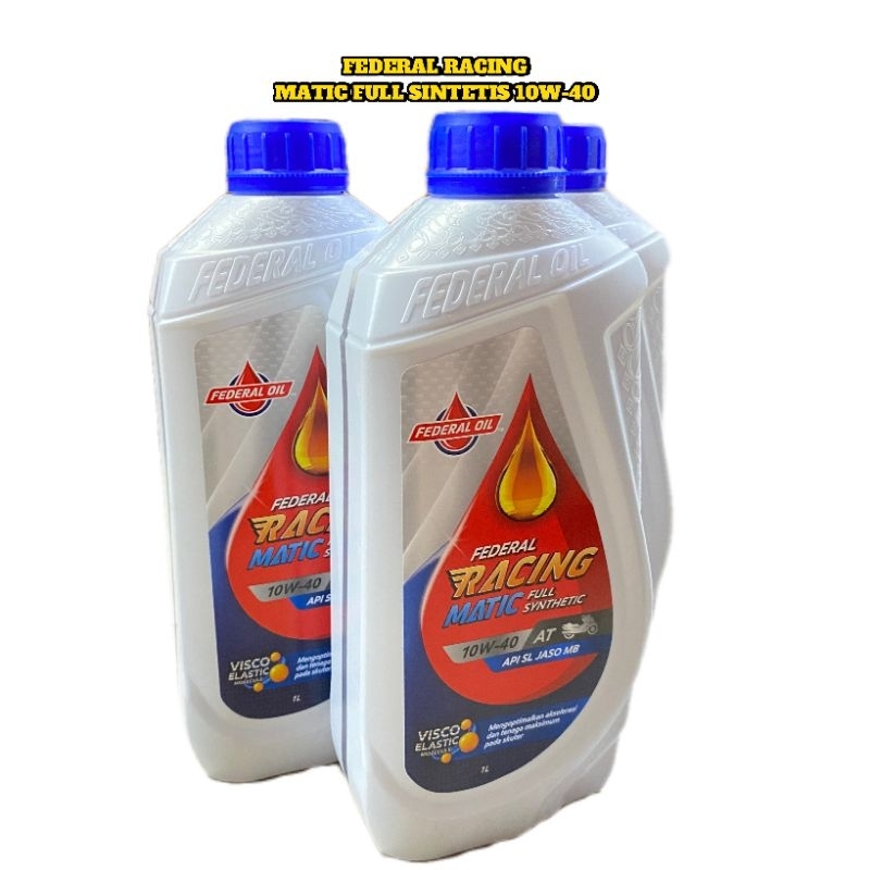 FEDERAL MATIC RACING FULL SYNTHETIC 10W-40 AT 1L FEDERAL OIL