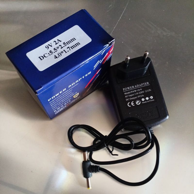 POWER ADAPTOR 9V 2Amper ADAPTOR 9V 2A