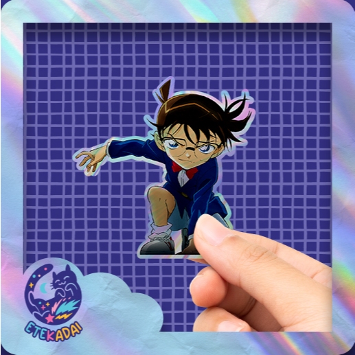 

Stiker Hologram Anime Detective Conan Conan Edogawa V2