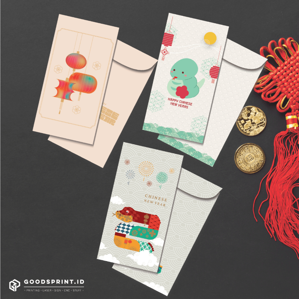 

ANGPAO IMLEK SHIO ULAR 2025 / Angpao Imlek Hongbao Chinese New Year Angpau Year of Snake