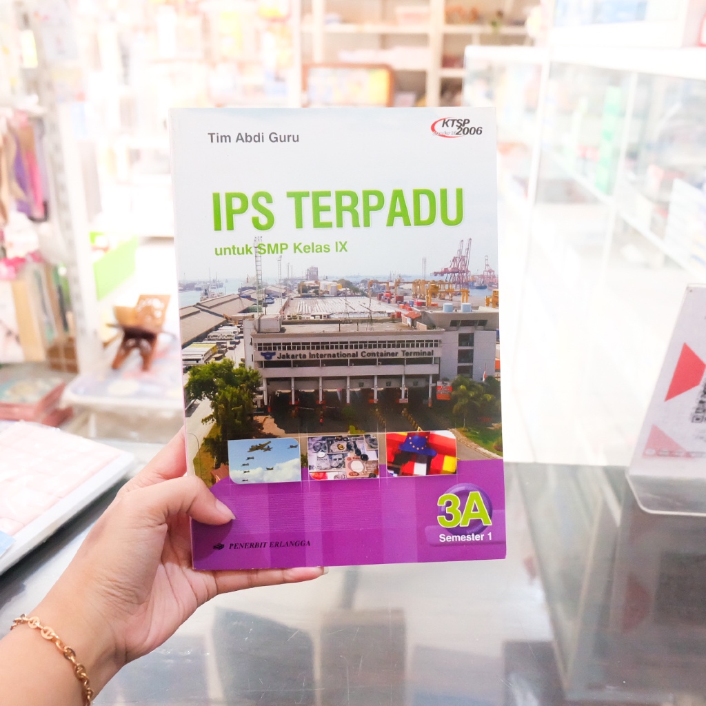 Buku IPS Terpadu Jilid 3A untuk SMP Kelas 9 Semester 1 KTSP 2006