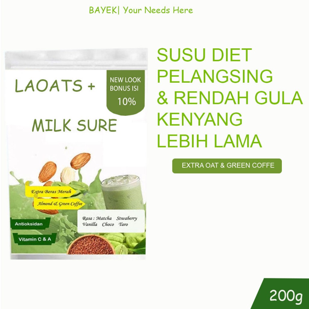 

Susu Penurun Berat Badan Minuman Diet Pelangsing Badan Susu Diet Pengganti Makan Susu Low Fat Rendah Lemak Laoats