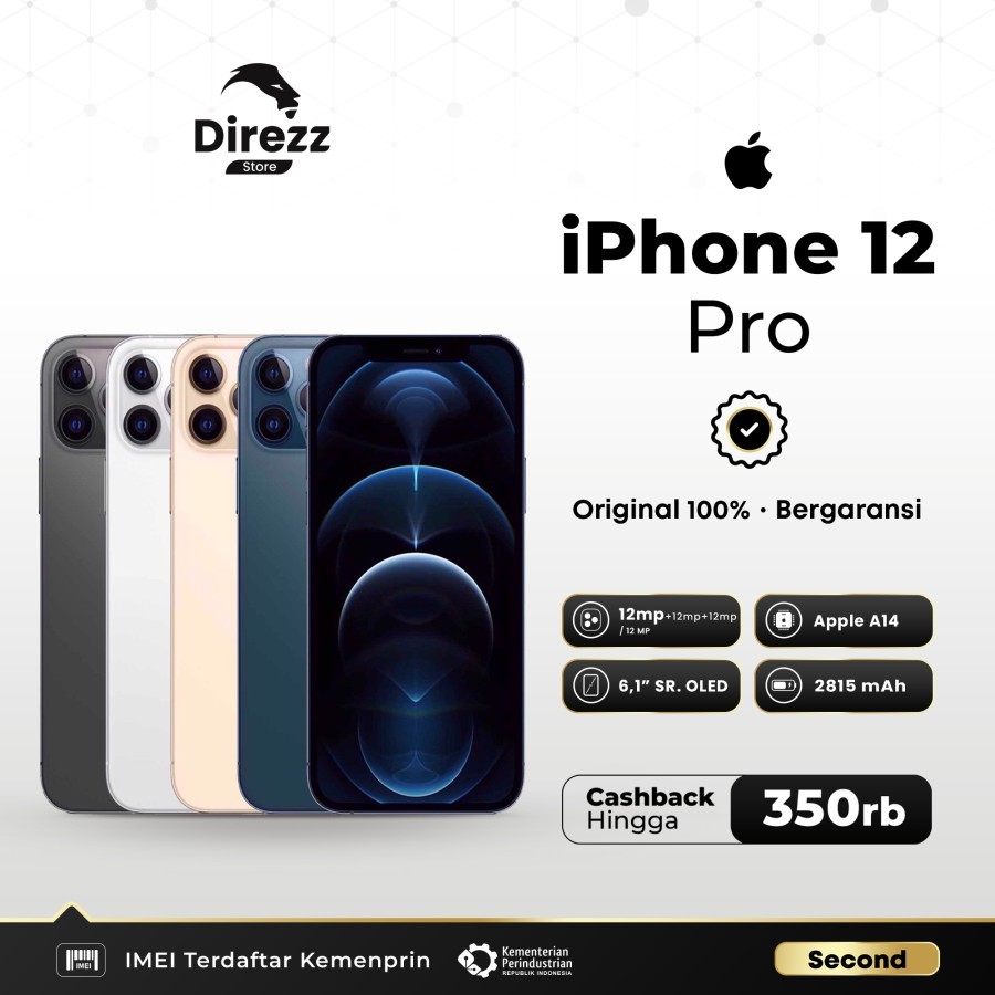 iphone 12 pro second Ibox/Inter