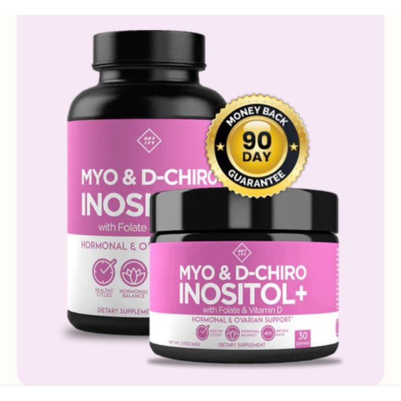 Optify Myo & D-Chiro Inositol Vitamin D Suplemen penyubur hormon