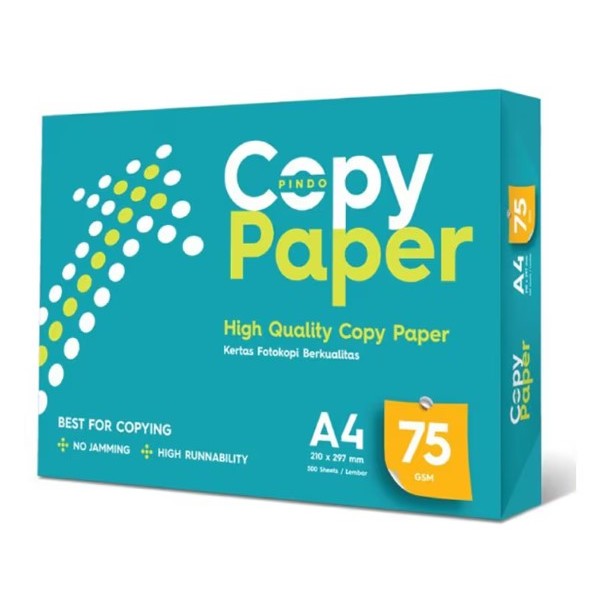 

Kertas HVS A4 75 GSM - COPY PAPER
