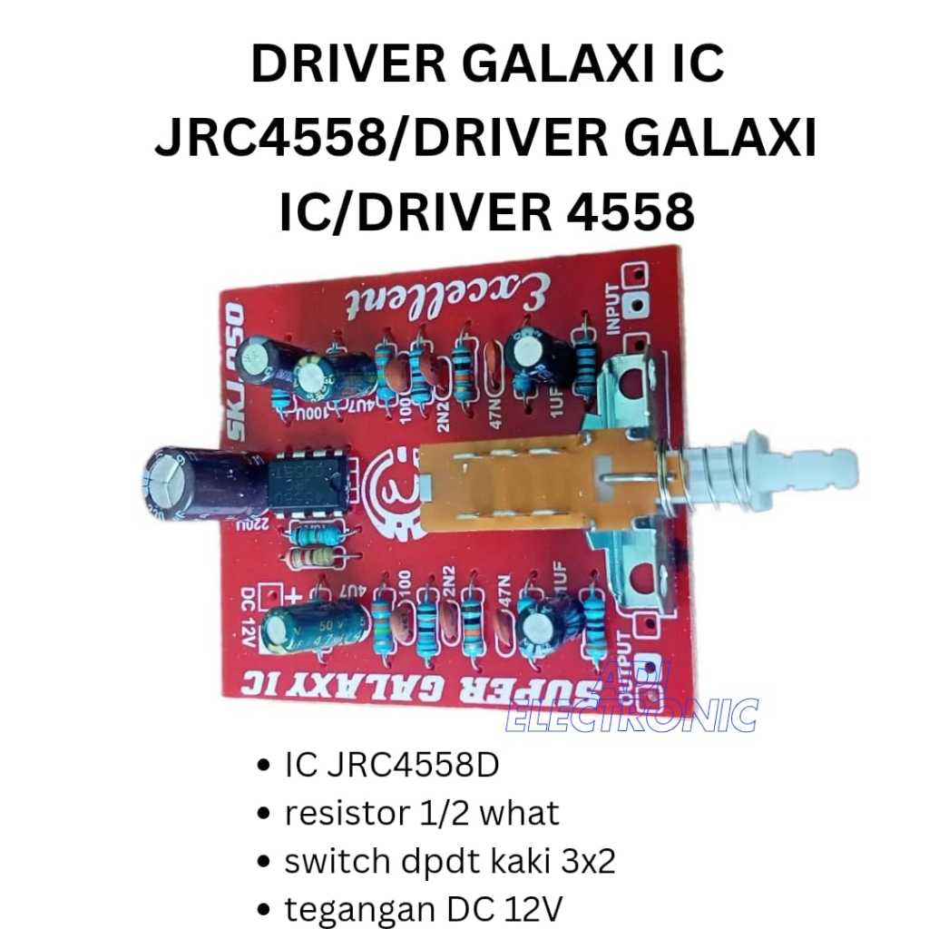 DRIVER GALAXY IC JRC4558D/DRIVER GALAXY IC/DRIVER 4558