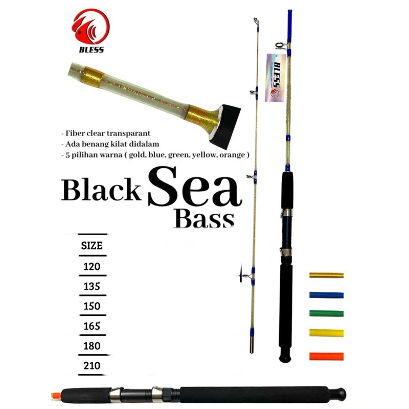Joran murah bless black sea bass 120 - 210
