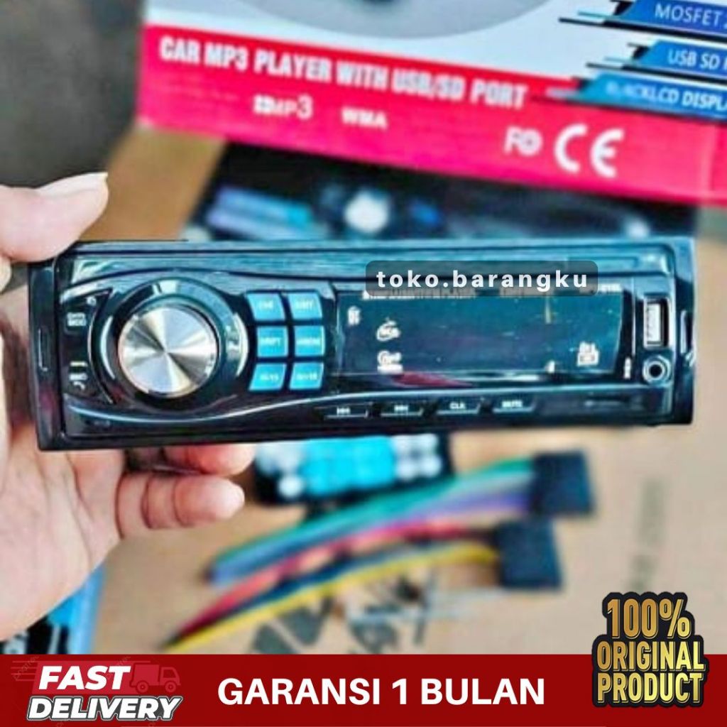 Tape Audio Radio Mobil Multifungsi Bluetooth USB MP3 FM Radio Audio Tape Mobil LCD