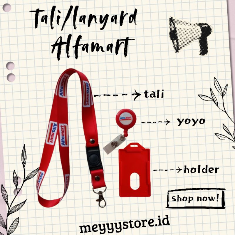 

Tali / Lanyard ALFAMART [Stok Melimpah] Termurahhh!!! readyyy