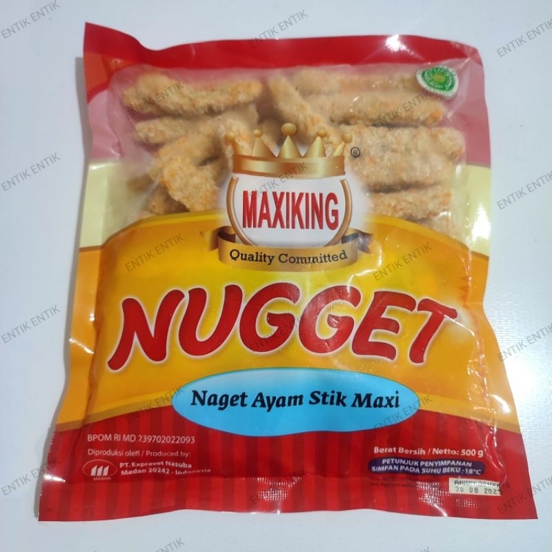 

Maxiking Nugget Ayam Coin | Stick 500gr Maxi King