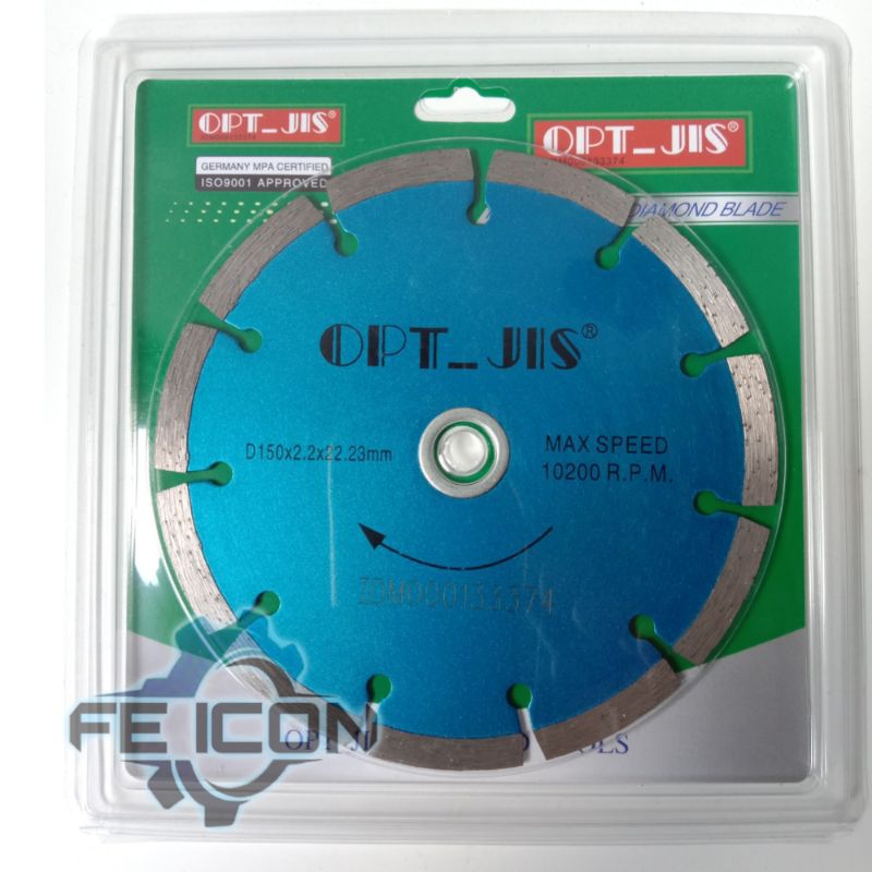 Mata gerinda potong keramik granit 6 inch Mata gerinda 7" OPT