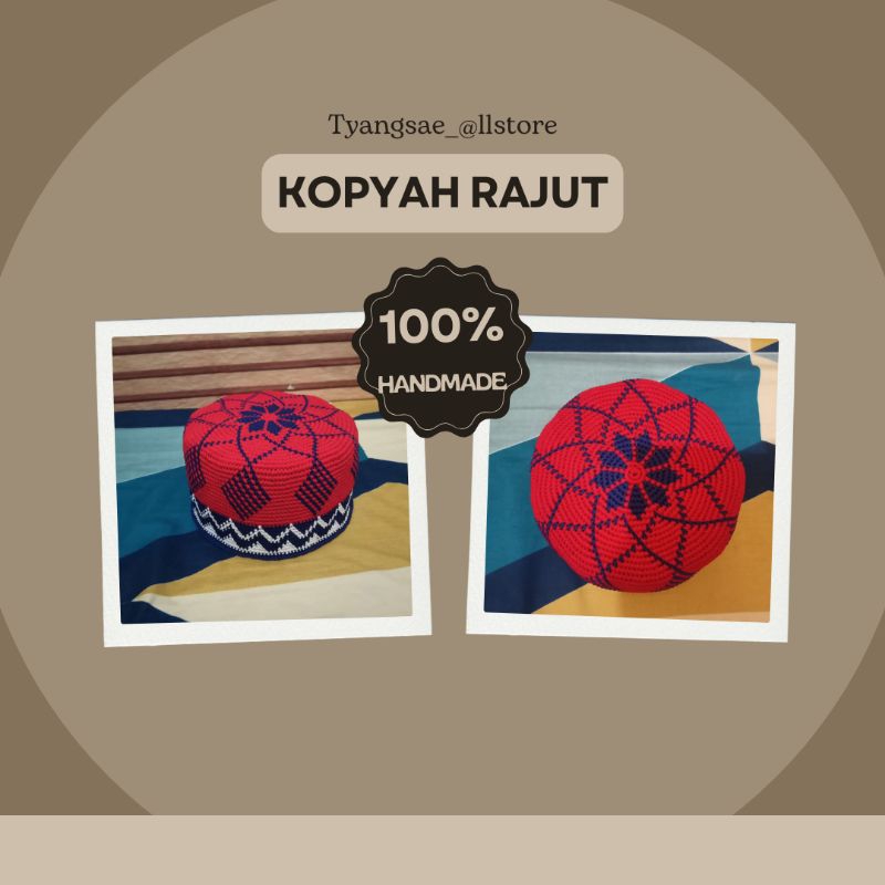 Kopyah Laki laki Kopyah Anak Laki laki Peci Laki-laki Peci Motif  Peci Anak laki-laki Kopyah Rajut L