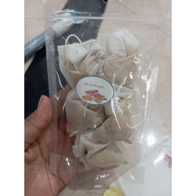 Teh Jahe kunyit lengkuas sereh