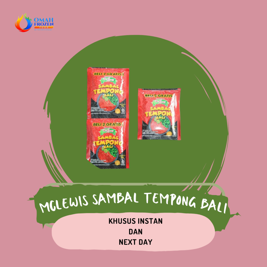 

Mclewis Sambal Tempong Bali Sachet (KHUSUS INSTANT & NEXT DAY)