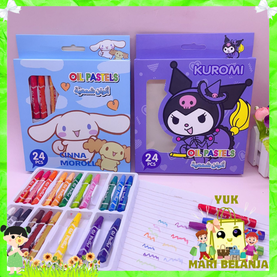 

YMB Crayon Oil Pastel Motif Karakter Kartun 12/18/24 Alat Mewarnai Anak 12Pcs Alat Tulis Krayon Mewarnai Anak Sekolah 18Pcs Crayon Oil Pastel Motif Kartun 24Pcs Warna Cerah Sempurna