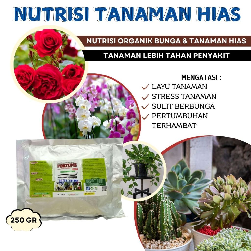 Pupuk Tanaman Hias Semua Jenis, Booster Tanaman Hias Untuk Semua Jenis Tanaman Hias