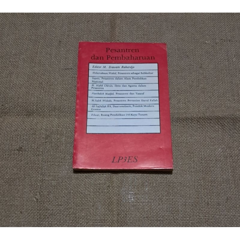 PESANTREN DAN PEMBAHARUAN