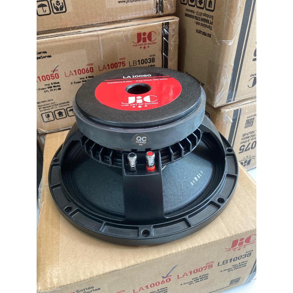 Speaker Komponen JIC LA10060 LA 10060 Original 10in 10 inchi 540 Watt Middle Mid Low VC 2.4in