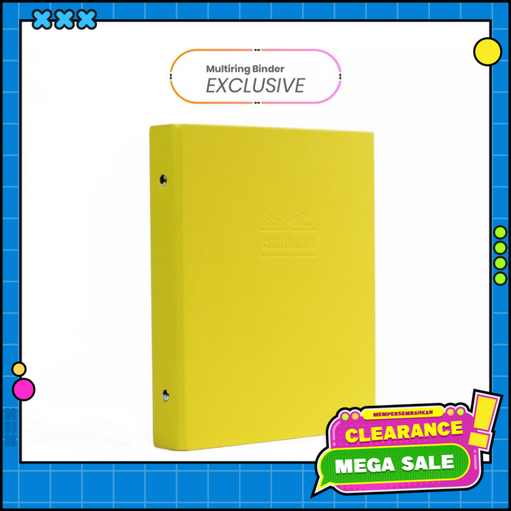 

[BMS Tangerang] Bantex Binder A5 20 Ring Edisi Exclusive #1325