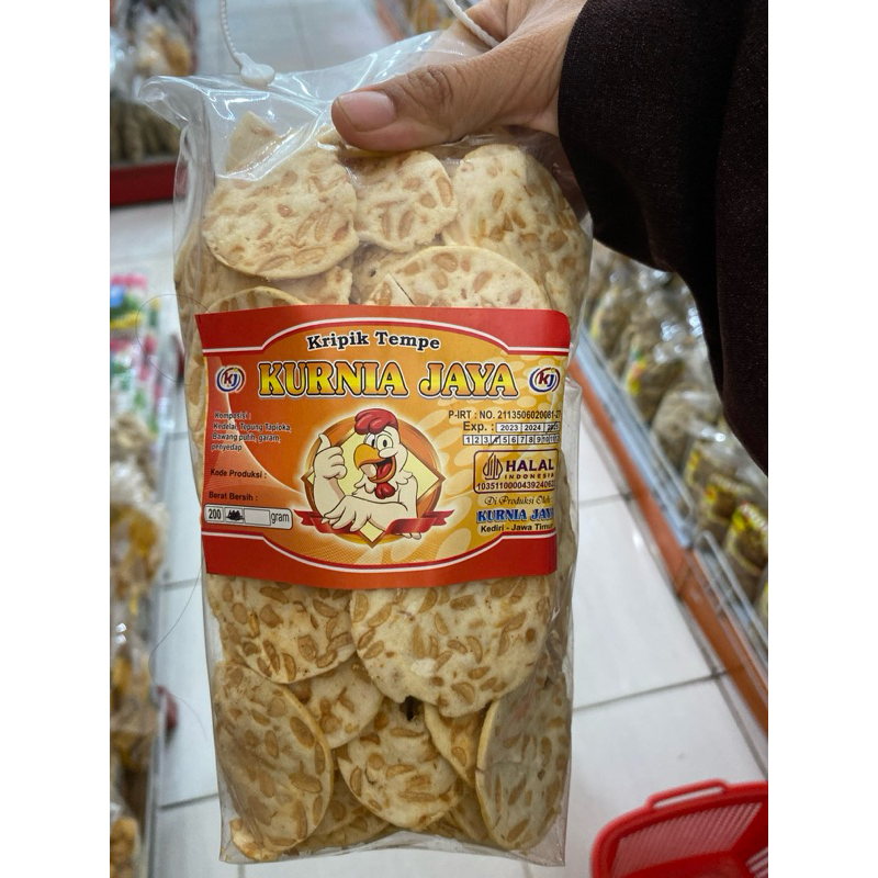 

Keripik Tempe Berat 200 Gram