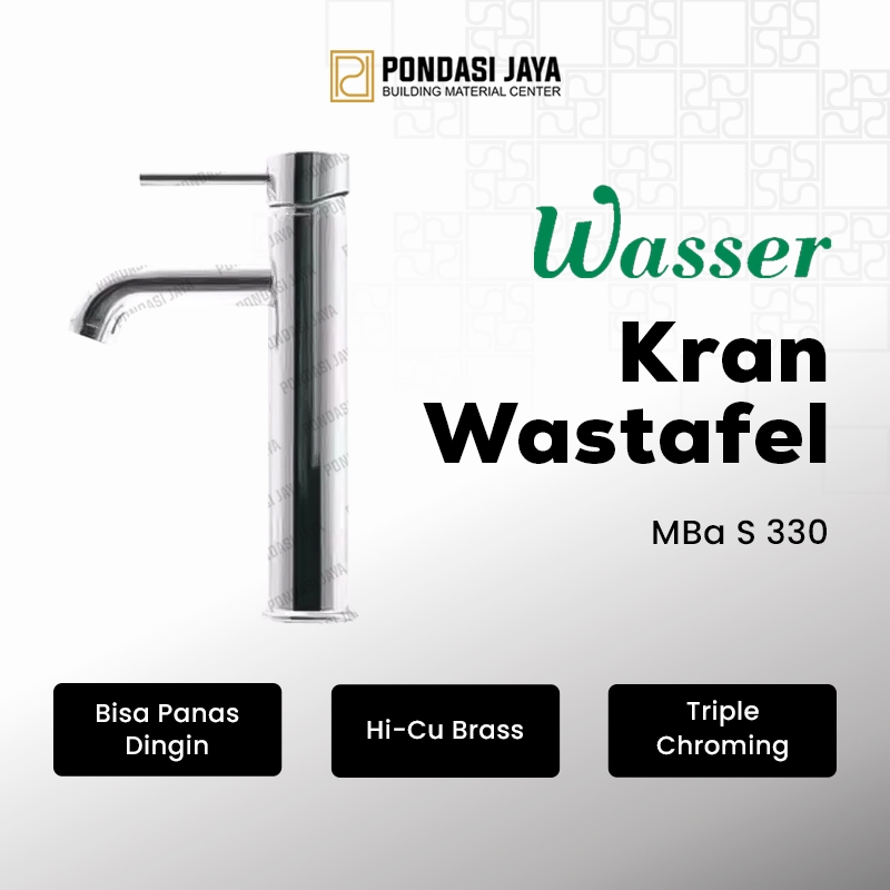 WASSER - Kran Wastafel Panas Dingin Wasser MBa S 330