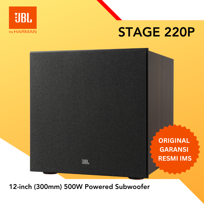 Subwoofer JBL Stage 220P 220-P 220 P 12 inch 500W Powered Subwoofer