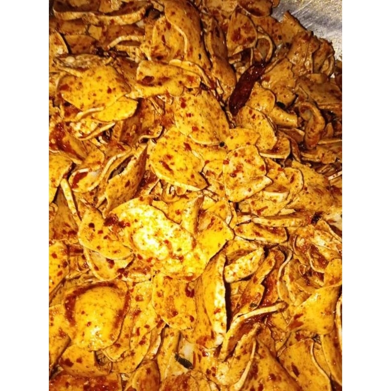 

basreng pedas extra daun jeruk 500gram lebih murah