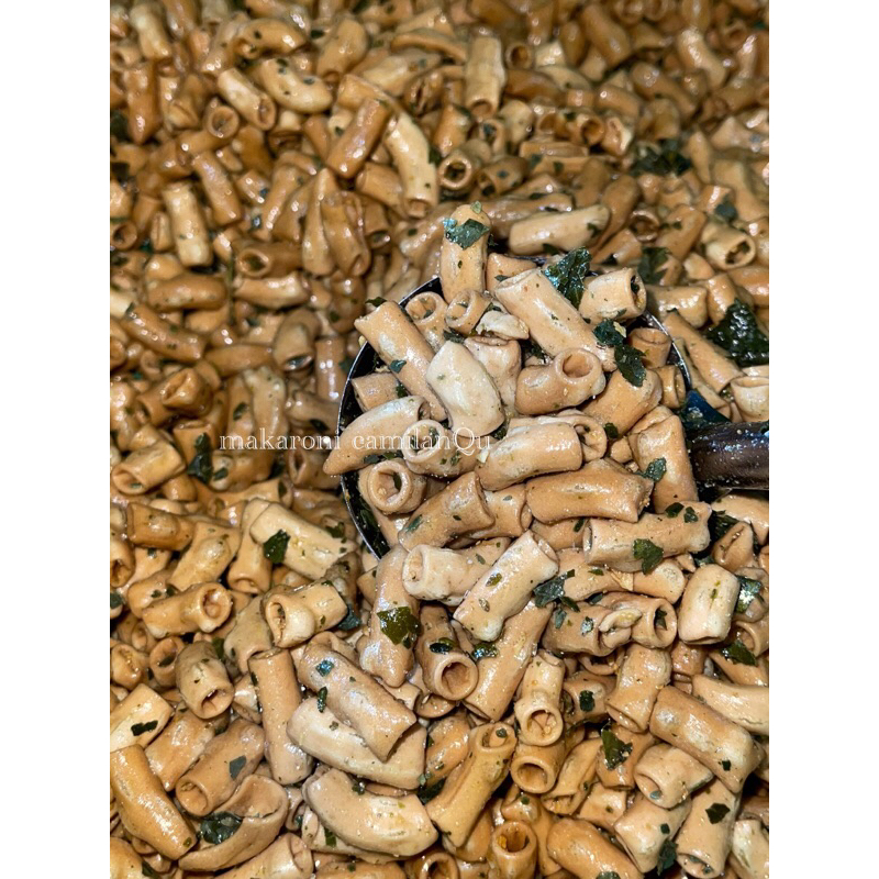 

500gr MAKARONI ORIGINAL DAUN JERUK / Makaroni Pipa Bantat / Makanan Ringan / Snack / Snack Pedas