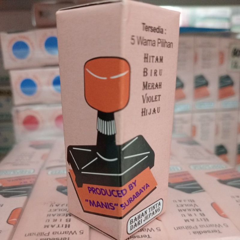 

Tinta stempel (1pcs) warna Violet/Merah/biru bebas pilih warna