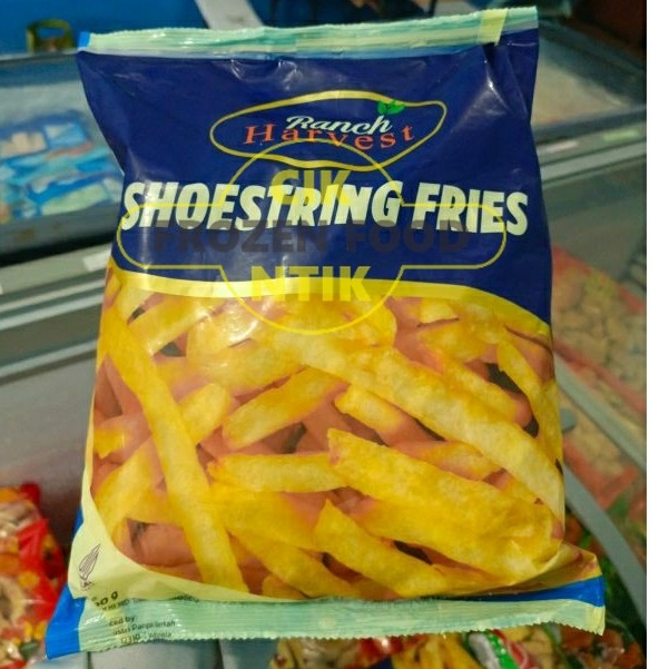 

Harvest Aviko Shoestring Kentang 1kg Frozen food cik ntik Jambi cemilan jajanan seblak korea jepang