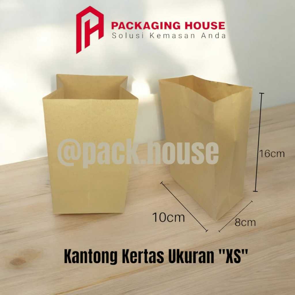 

[10 pcs] Kantong Kertas Kraft l Satcel bag Kraft Paper | Bag Polos kraft | Kantong kertas | Tas Kertas Kecil Mini