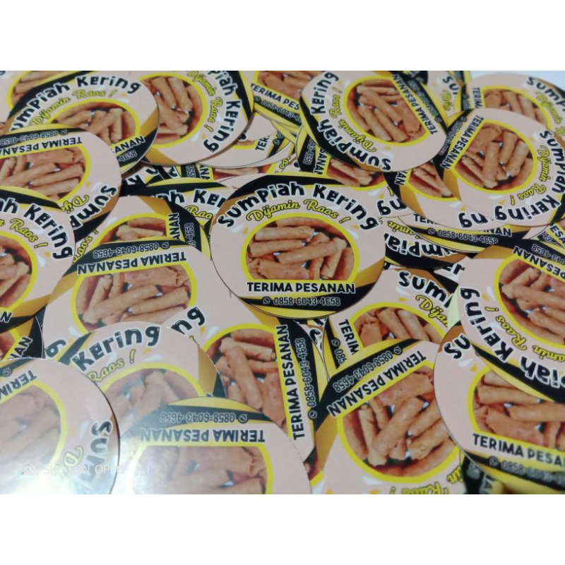 

Stiker Nama Paket 6